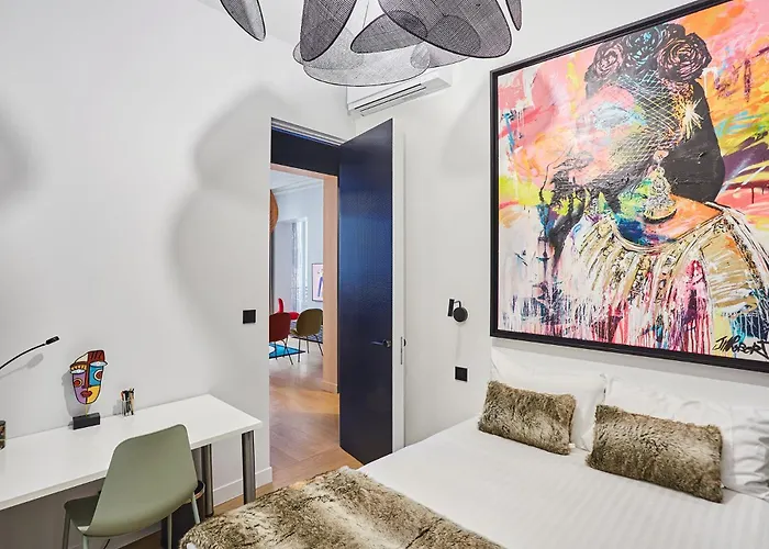 公寓 Le Marais Luxury In The Heart Of - 2 Bed 2 Bath With Ac 巴黎