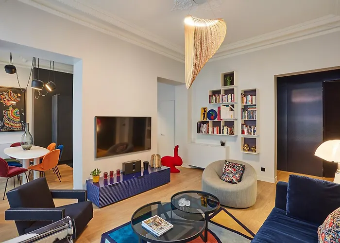 公寓 Le Marais Luxury In The Heart Of - 2 Bed 2 Bath With Ac